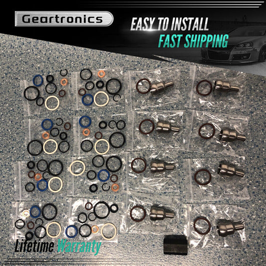 for Ford 6.0L 2003-2010 Oil Rail Leak Repair Kit Tool O-rings Injector Seal U