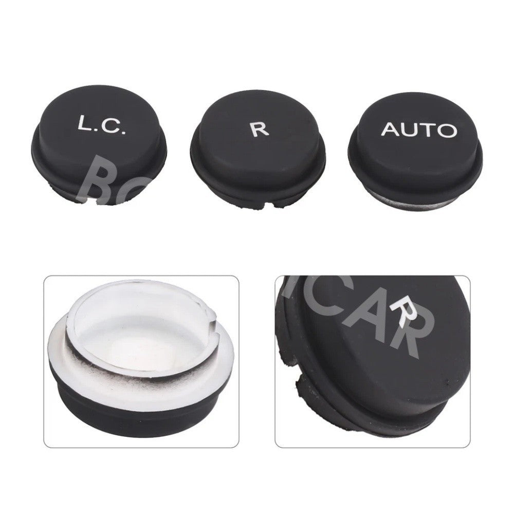 3Pcs Car Console Shift Gear Panel Button Cover Fit for Ferrari 430 612 599 Parts