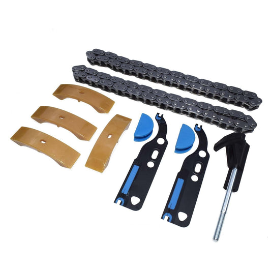 for Audi for VW Timing Camshaft Chain Tensioner Halters Pads Chains Gaskets Set New