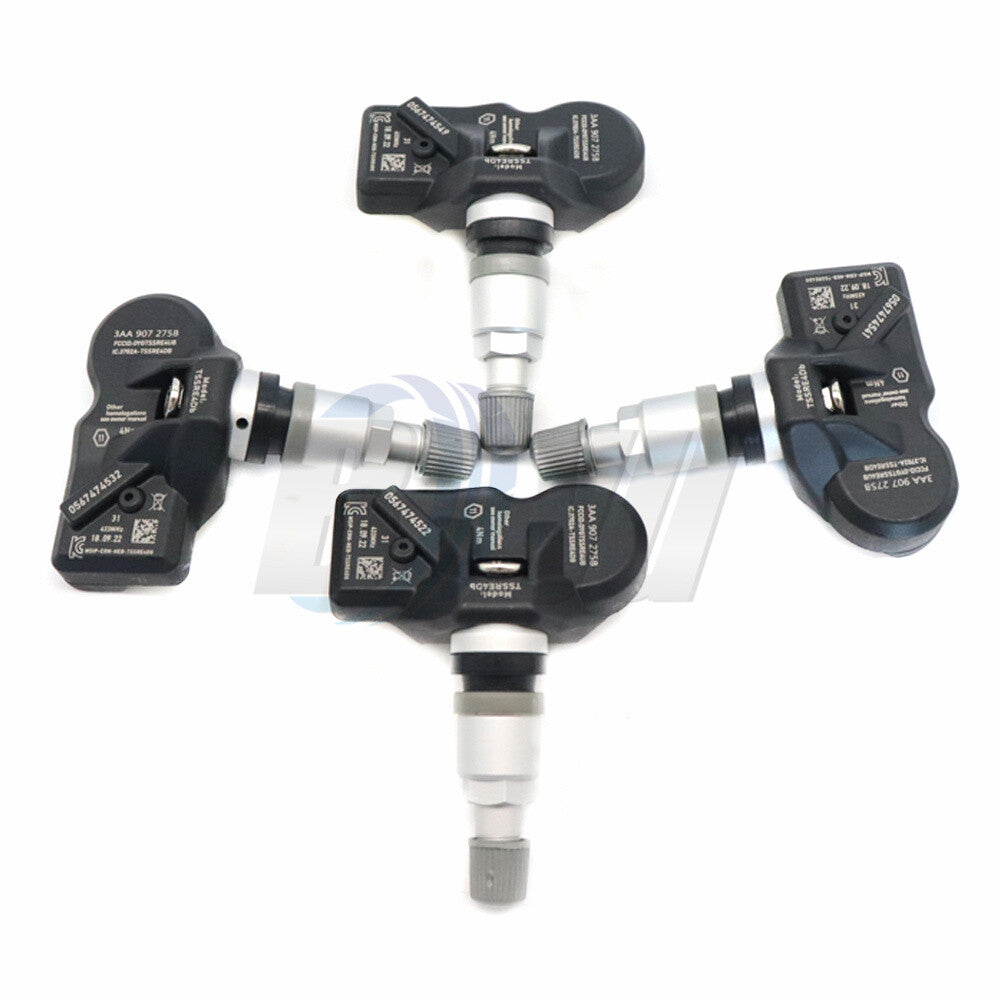 4PCS 3AA907275B Tire Pressure Monitoring Sensor TPMS for Volkswagen CC for Tiguan