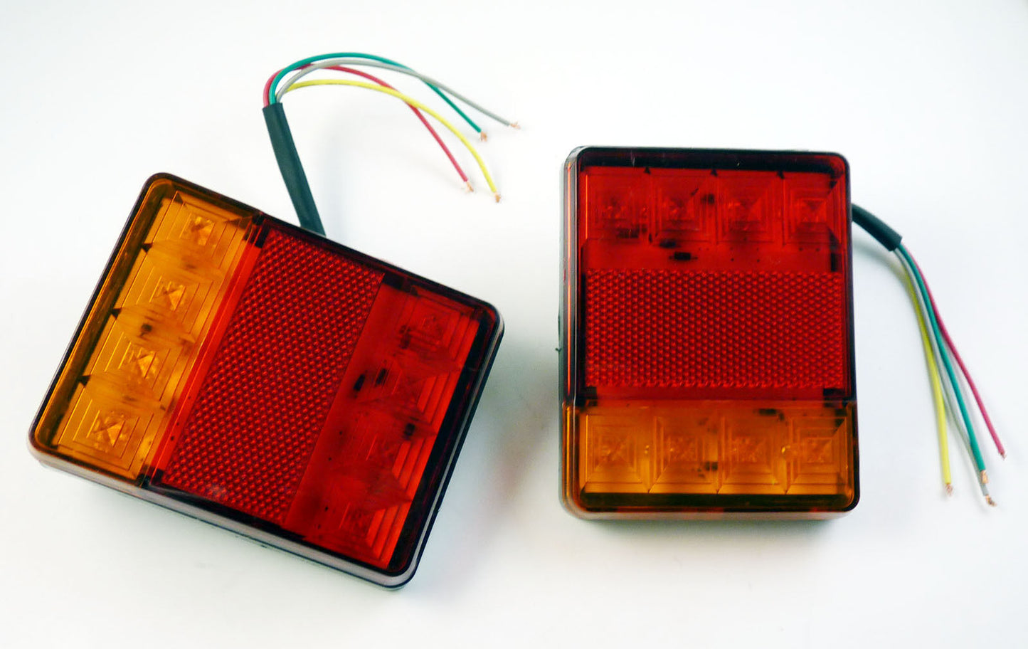 for Mitsubishi 2X LED Brake Tail Light Reverse Rear Turn Signal Lamp waterproof