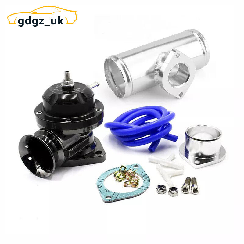 Universal Billet Aluminum Type-RS BOV Turbo Blow Off Valve2.5 Flange Tube Pipe