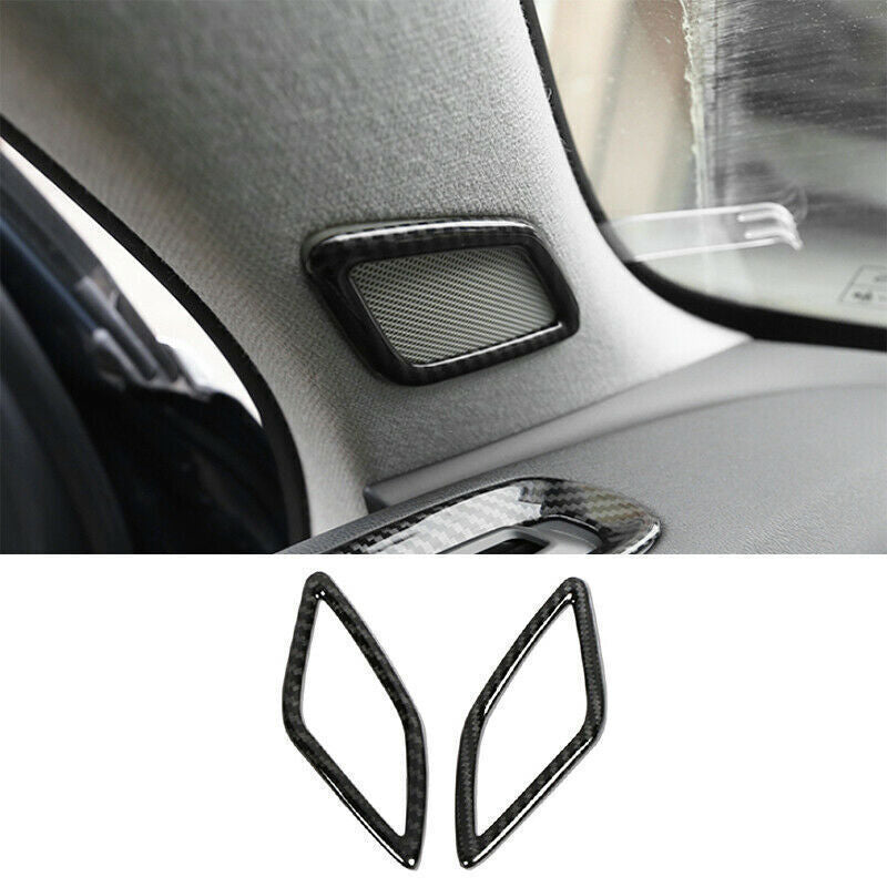 for Volvo XC40 2018-2020 A Pillar Inner Door Speaker Panel Cover Trim 2pcs