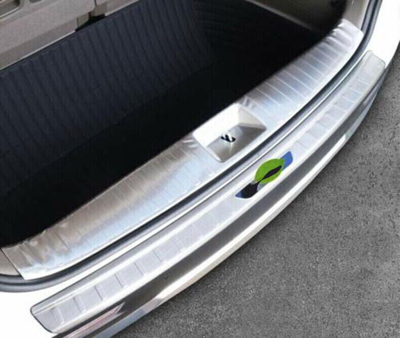 for Kia Carnival 2022-24 Silver Steel Rear Bumper Protector Sill Plate Guard 2P