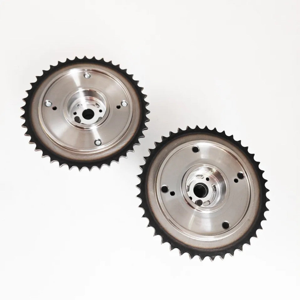 Intake Exhaust CVVT Gear Set For 14-19 for Hyundai for Kia 2.0 24350-2E201 24370-2E200