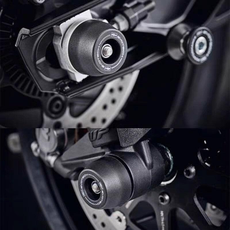 for BMW S1000RR S1000R Axle Fork Crash Sliders Wheel Protector 21-23