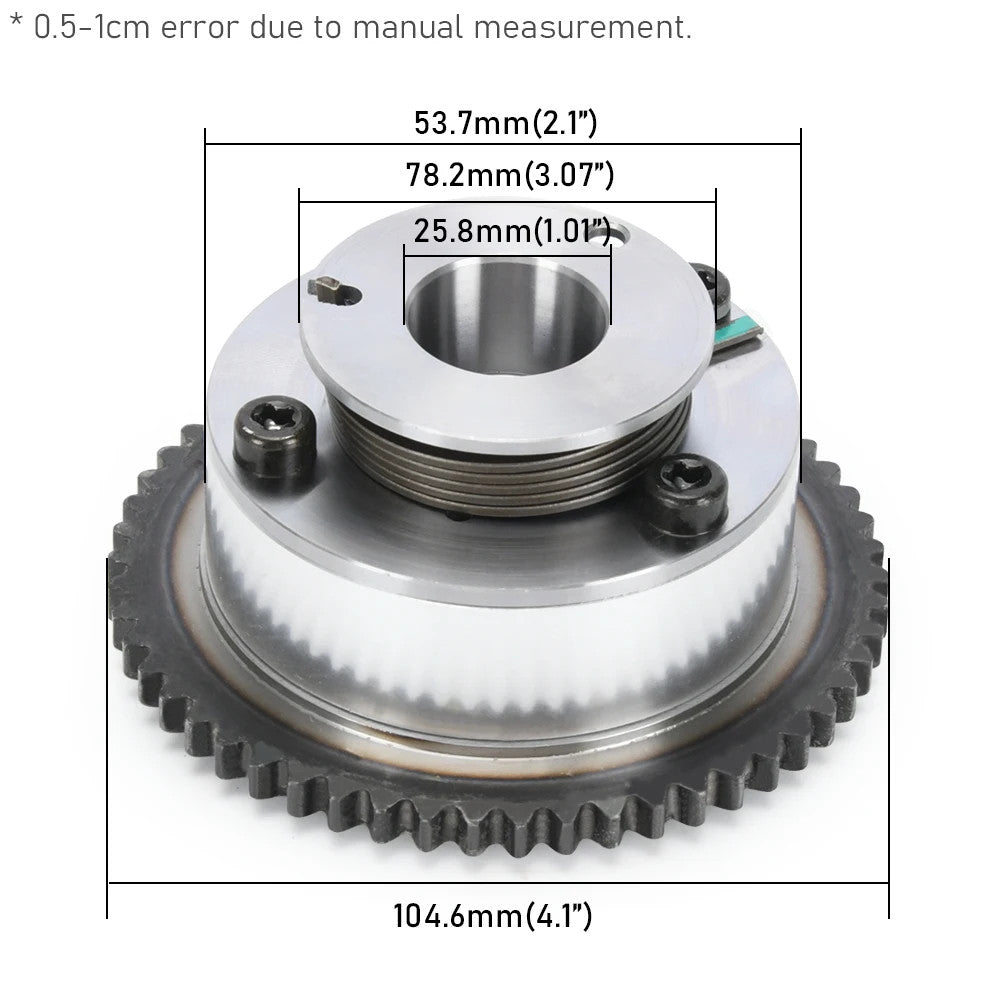 Engine exhaust CVVT gear suitable for Hyundai Kona for Veloster and for Kia Soul 2020-2024 243702E020
