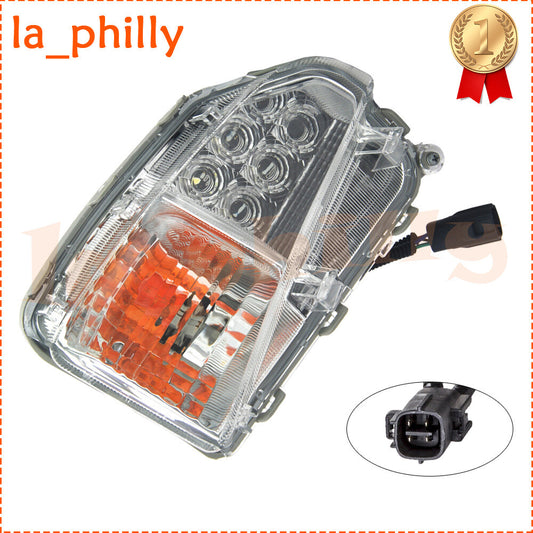 Left LED Turn Signal Fog Light Lamp Lens w/Bulb For 2013 2014 2015 for Toyota Prius