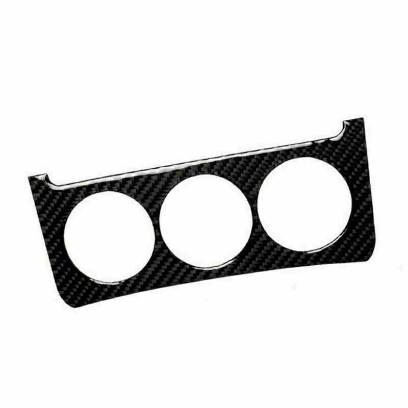 for Nissan 350Z 2006-09 Interior Console Switch Trim Sticker Cover Carbon Fiber