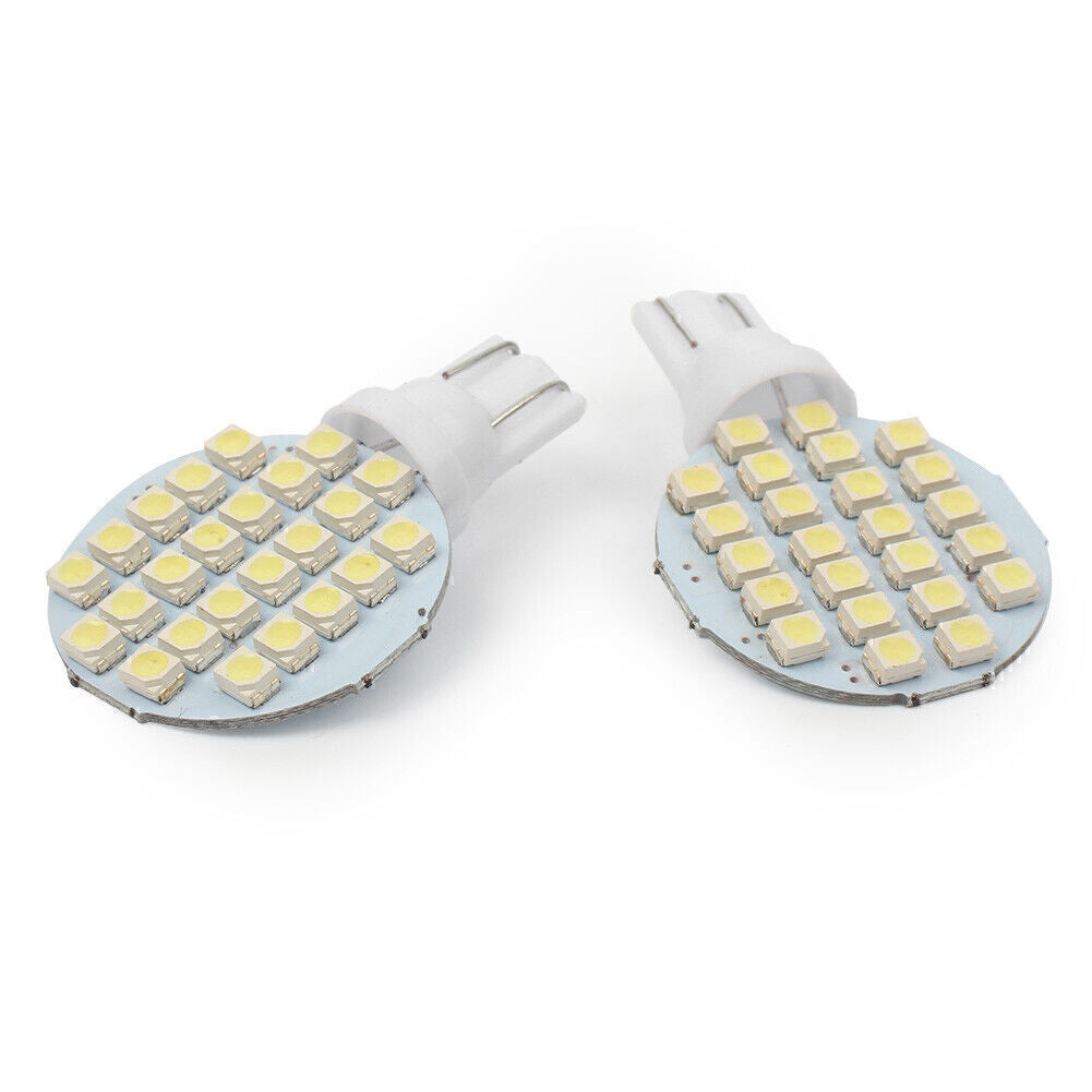 20x Super White RV Trailer Landscaping 24SMD Interior LED Light Bulb