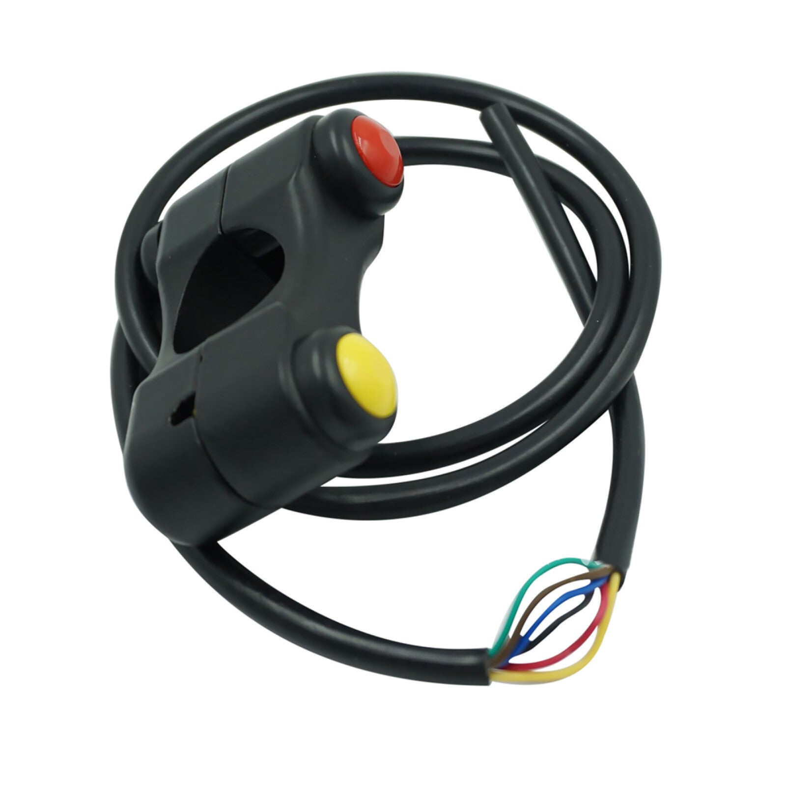 Universal Motorcycle Headlight Horn Set 2V 7/8 3-Buttons Handlebar Switch