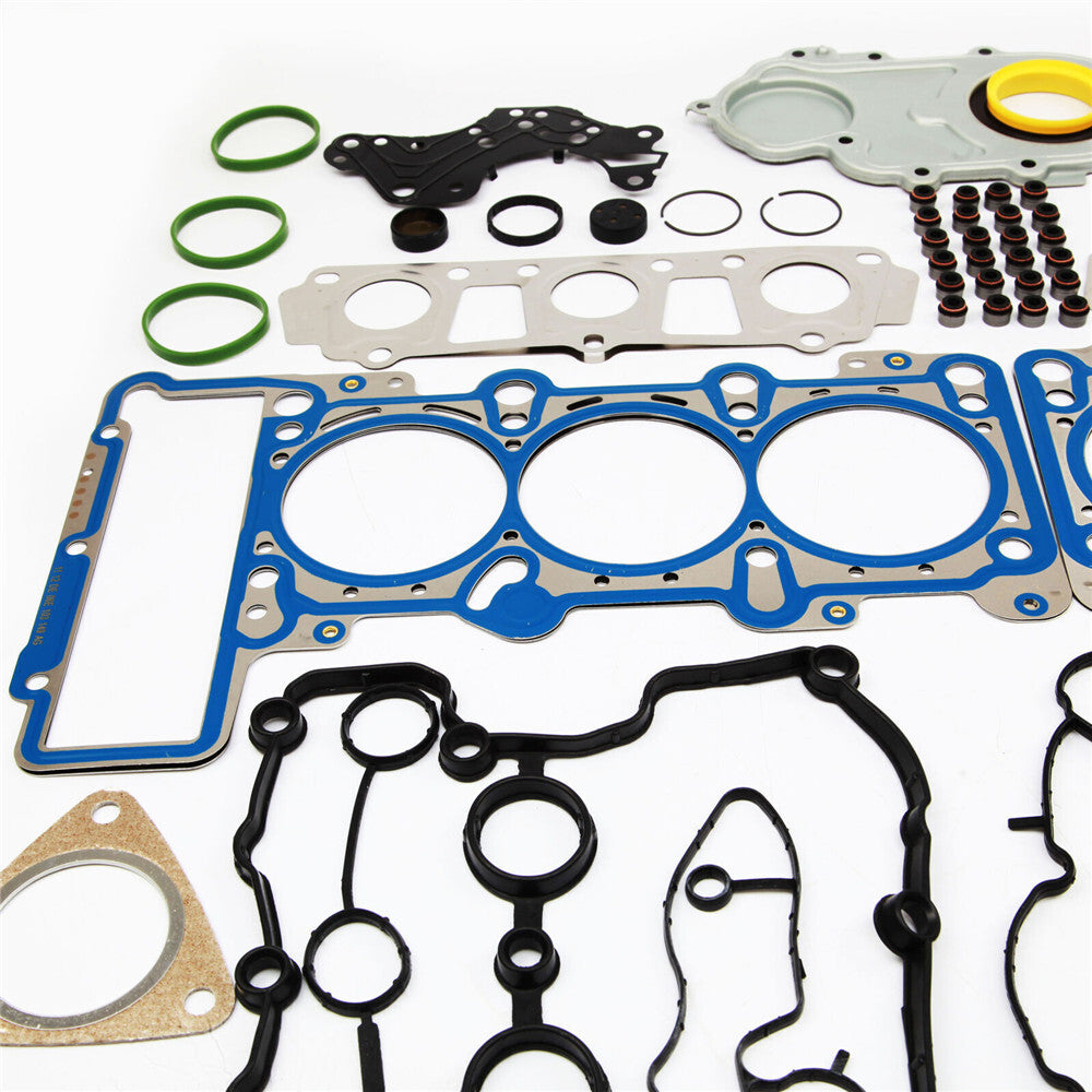 Engine Gaskets Seals Set Cylinder Head Valve Cover for Audi A6 S5 Q5 Q7 3.0T