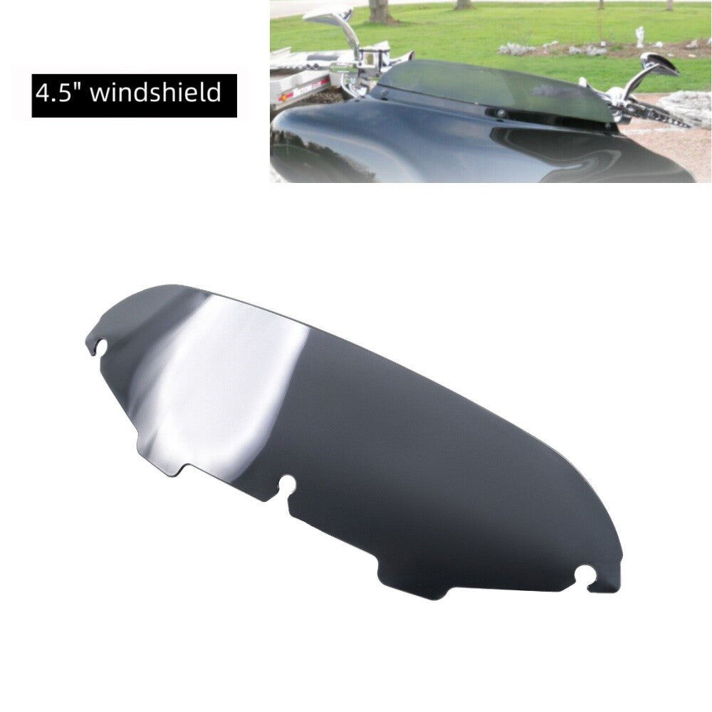 Motor 4.5 Windshield Windscreen for Harley Touring Electra Street Glide 96-13