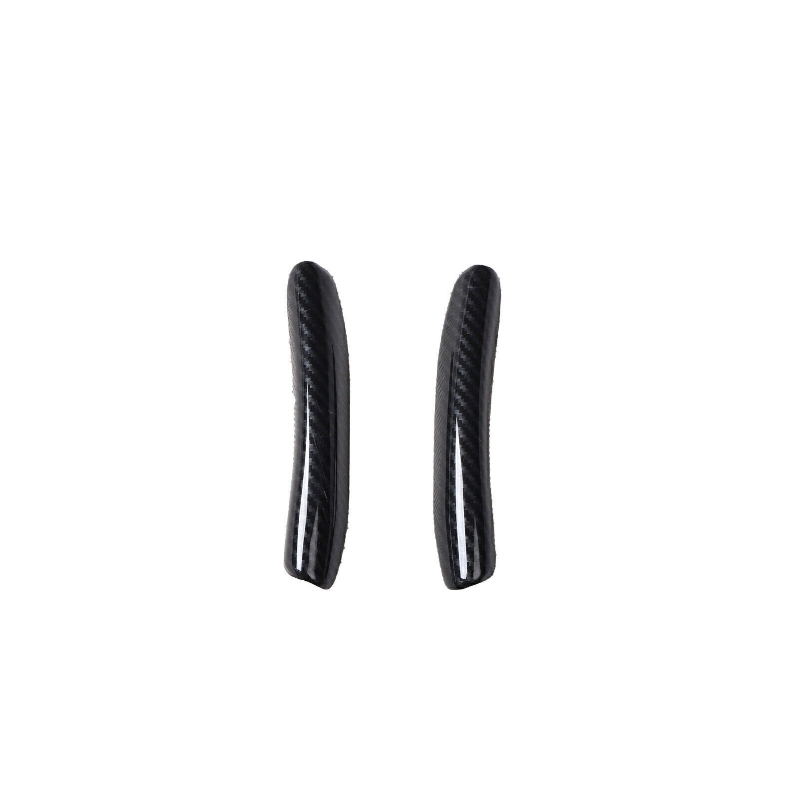 for Audi TT 2008-2014 Carbon Fiber Inner Door Handle Lock Strip Cover Decor Trim