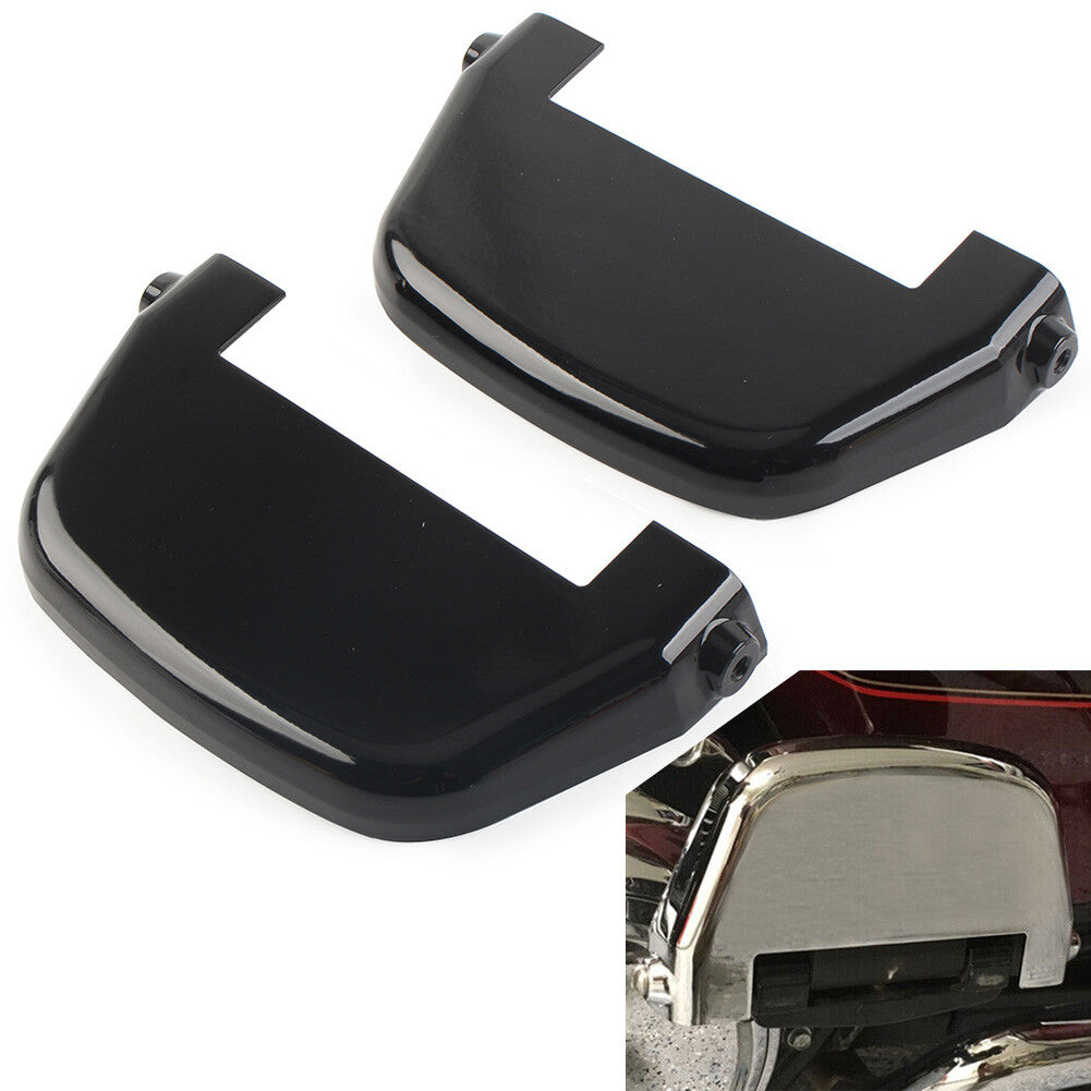 Passenger Foot Peg Floorboard Cover for Harley Road Electra Street Glide Black