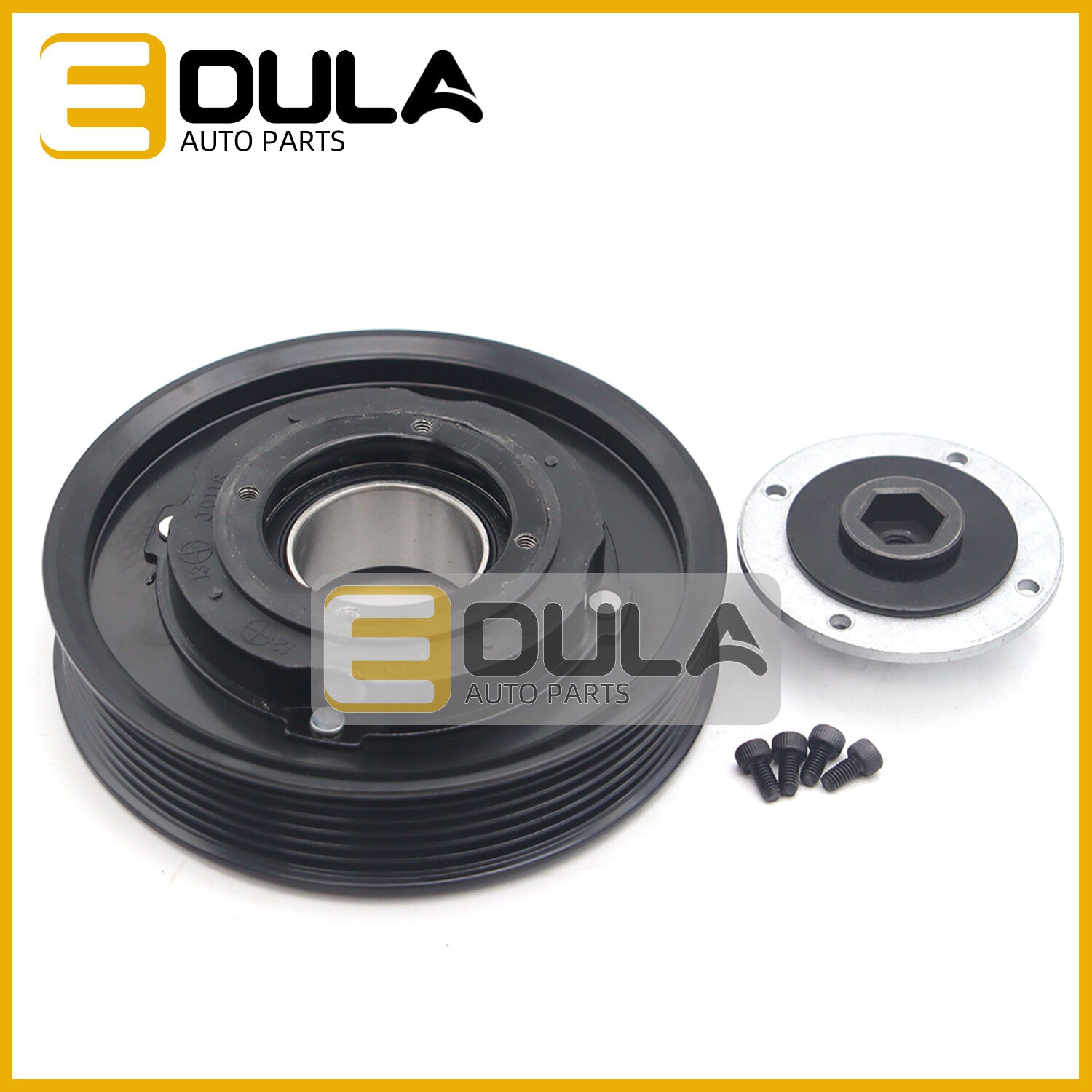 AC Compressor Clutch Kit for Hyundai Accent for Kia Rio 2012 2013 2014-2017 L4 1.6L