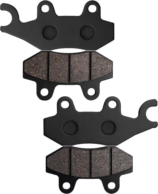 Front Rear Brake Pads for Kawasaki Brute for Force 750 650 4x4i KVF Bayou 300 400