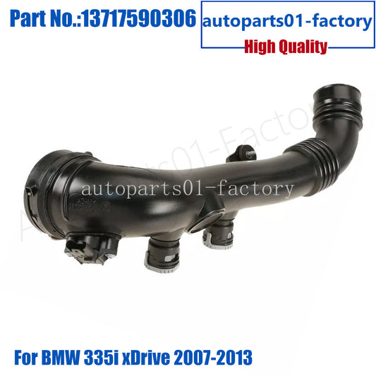 Air Intake Intercooler Throttle Hose Tube Duct Fit for BMW 335i xDrive 2007-2013