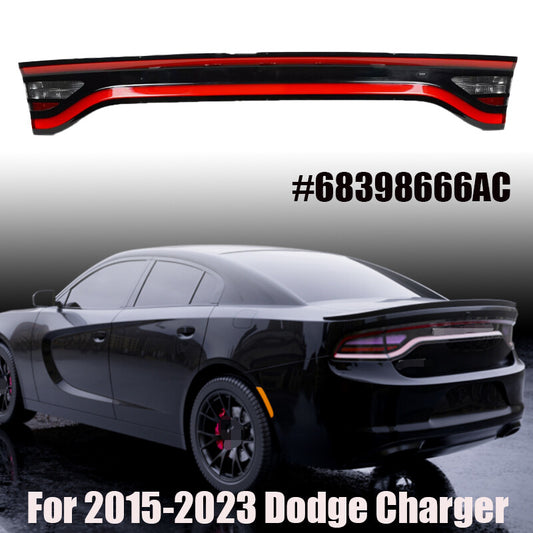68398666AC For 2015-2023 for Dodge Charger Rear Trunk Center LED Tail Light Lamp