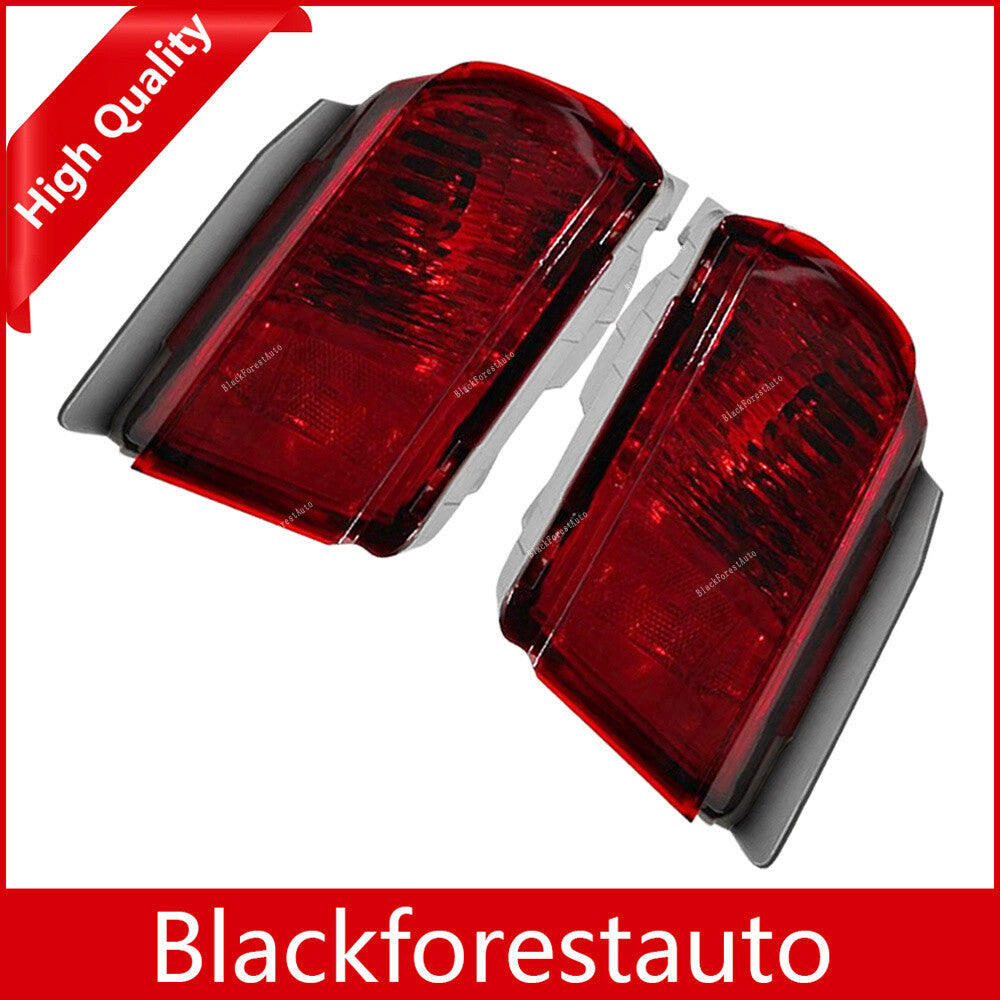 Pair LH+RH For 2010-15 for Toyota for Land Cruiser Prado Red Fog Light Rear Bumpe Lamp