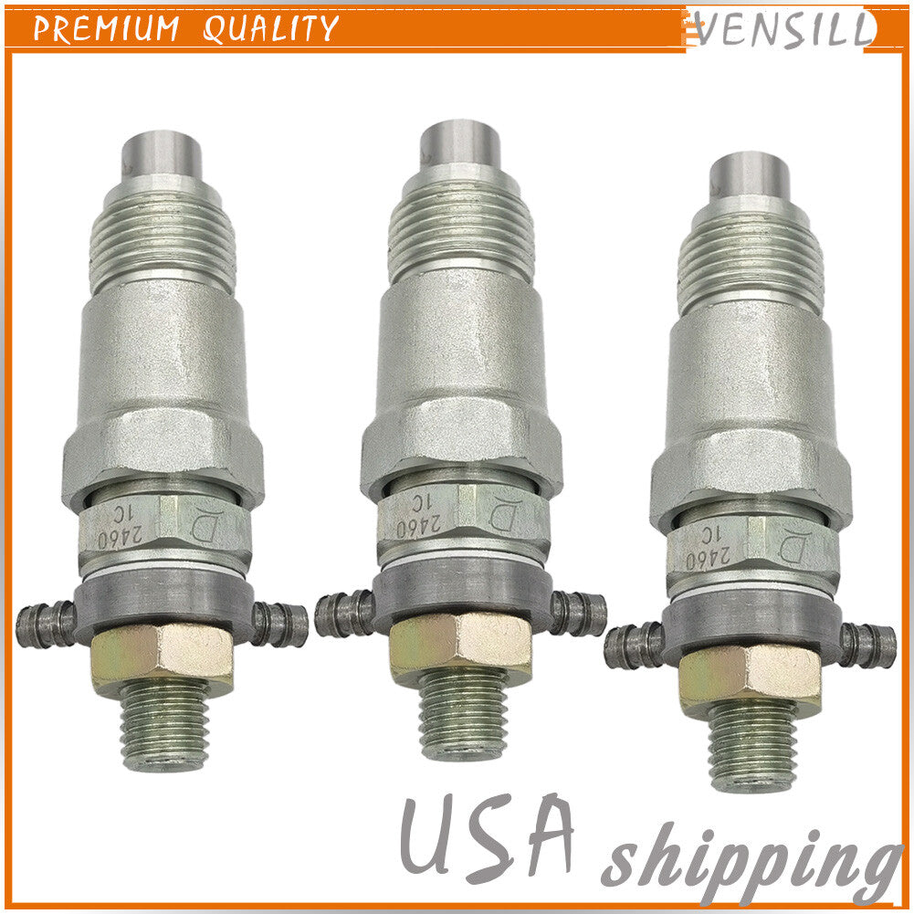 3X Fuel Injectors 15221-53020 for Kubota V1702 D1402 L225 M4000 KH-101 GL-4500S
