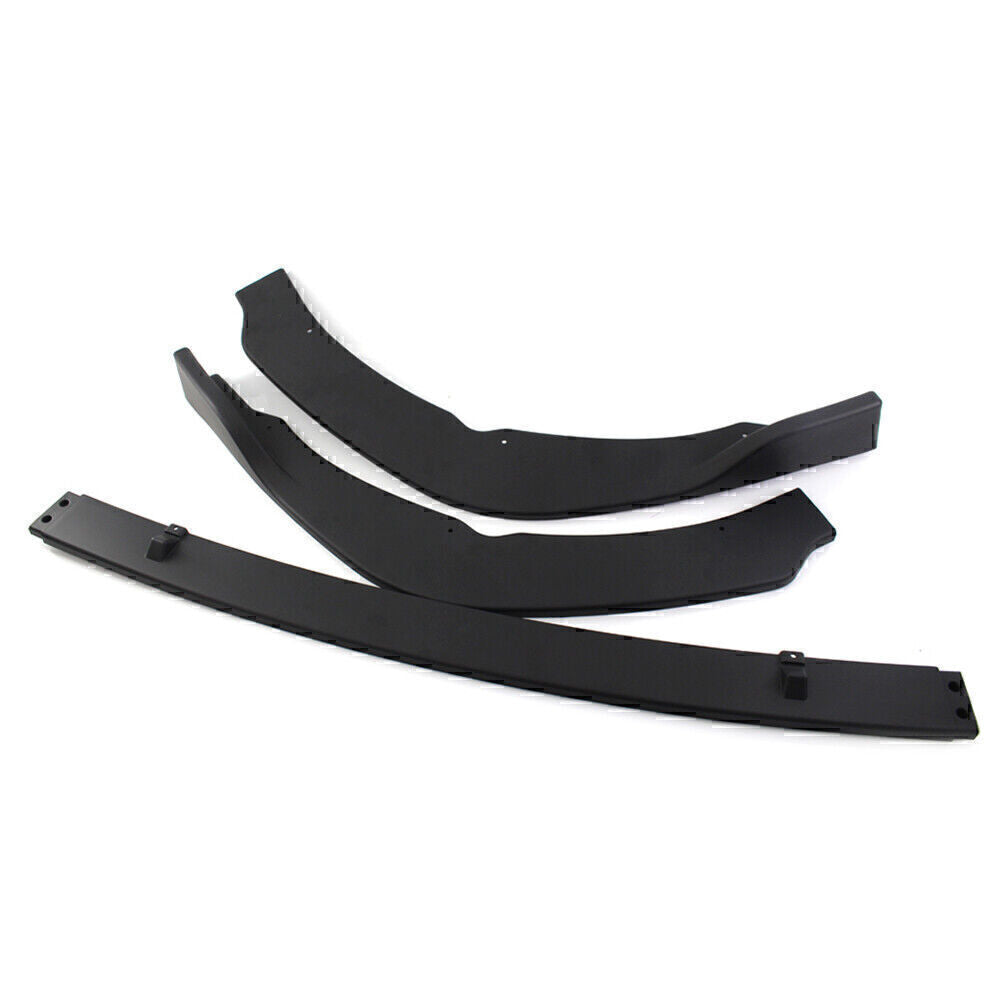 Matte Black Front Bumper Lip Chin Spoiler Splitter Fit for Toyota for Camry 2018-2020