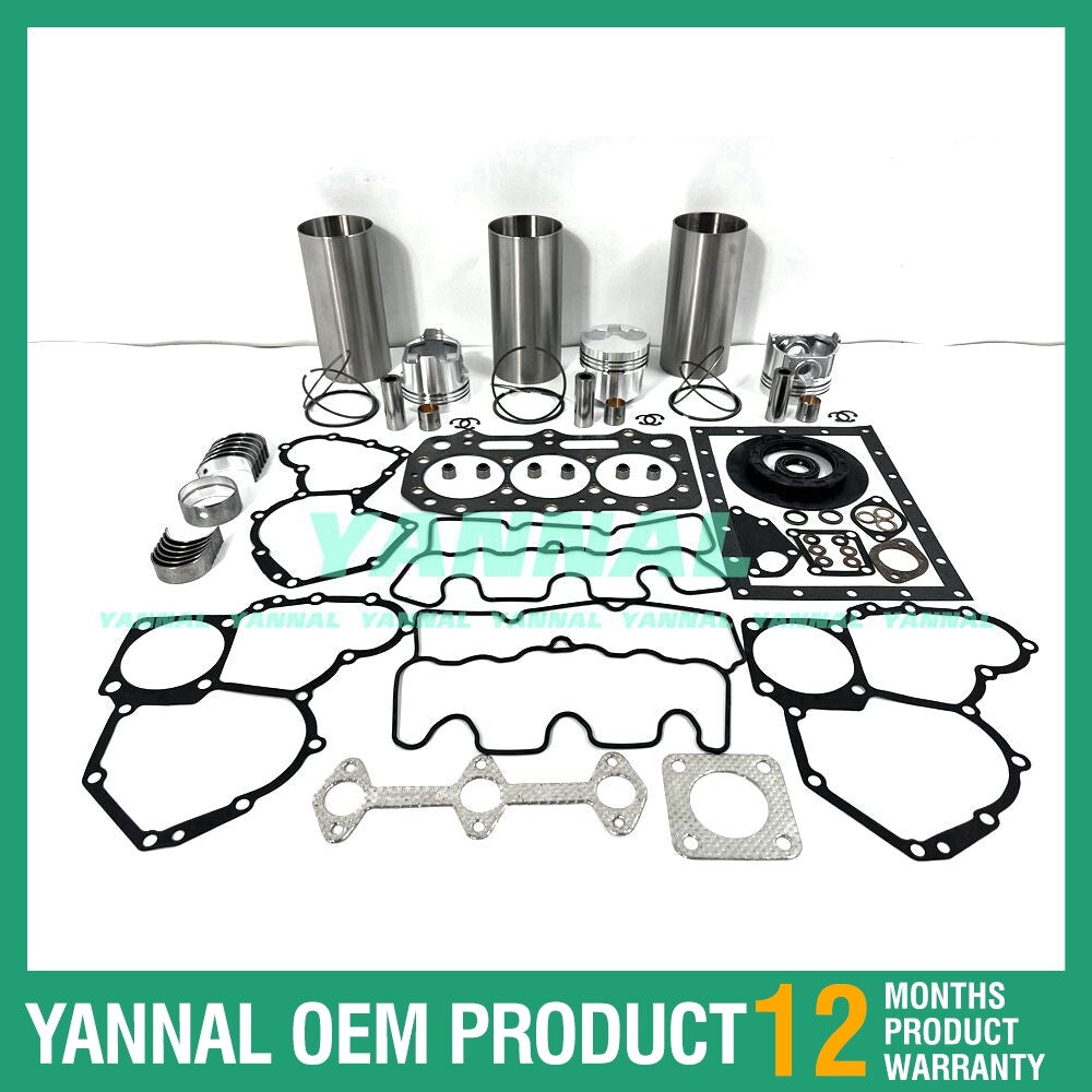 Engine overhaul and rebuild kit with washer bearings for Caterpillar C1.1 engines