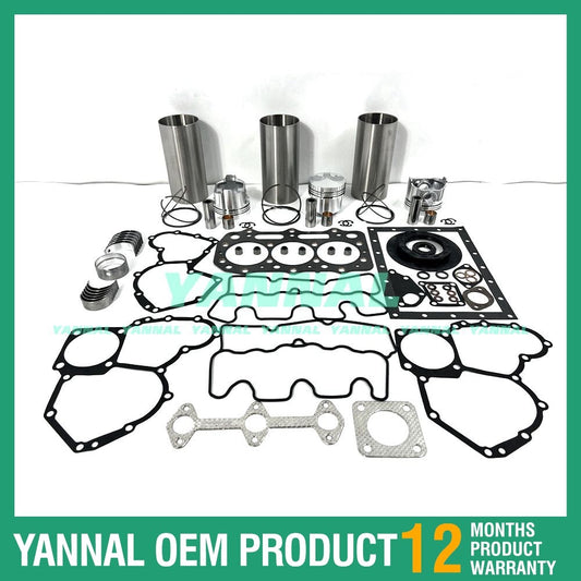 Engine overhaul and rebuild kit with washer bearings for Caterpillar C1.1 engines
