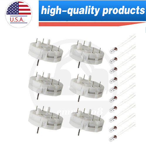 10 Kit Stepper Switec BULBS for BONUS  Gauge Cluster w/ 6PCS in