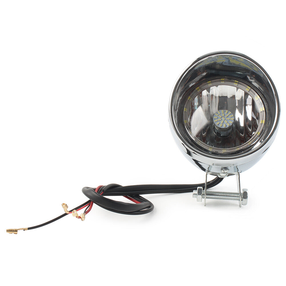 for Honda VTX 1800 Retro LED Headlight Spotlight Lamp Turn Signal Light Chrome