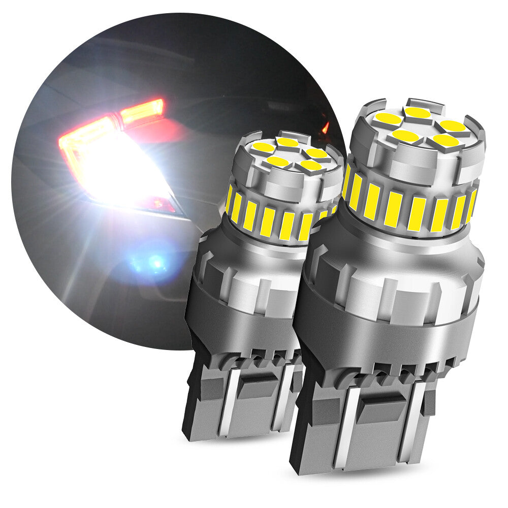 2/4/6X 7443 7440 T20 LED Phoenix Dual-Head Glossy 6500K Cloud White