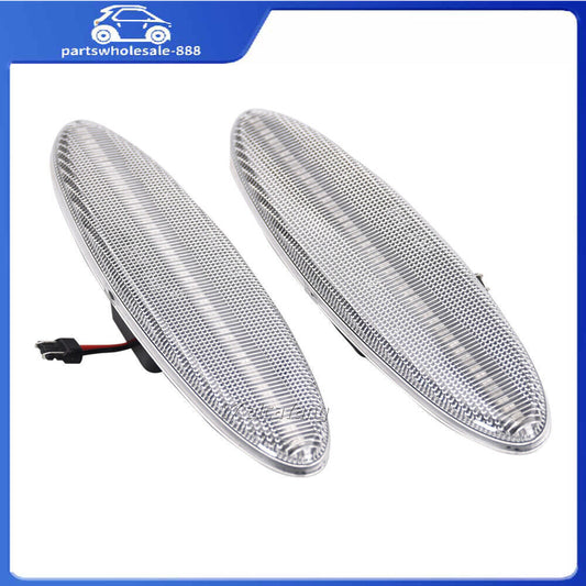 Clear for Chevrolet 03-2011 for Corvette C5 Rear LED Fender Side Marker Light