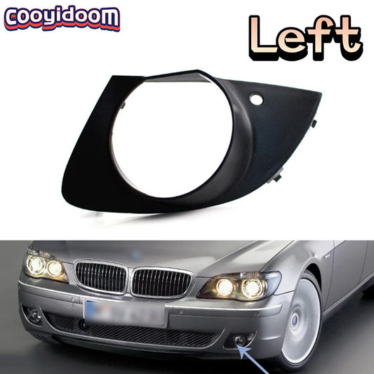 Left front bumper fog light frame for BMW 7 Series E65 E66 2006 2007 2008