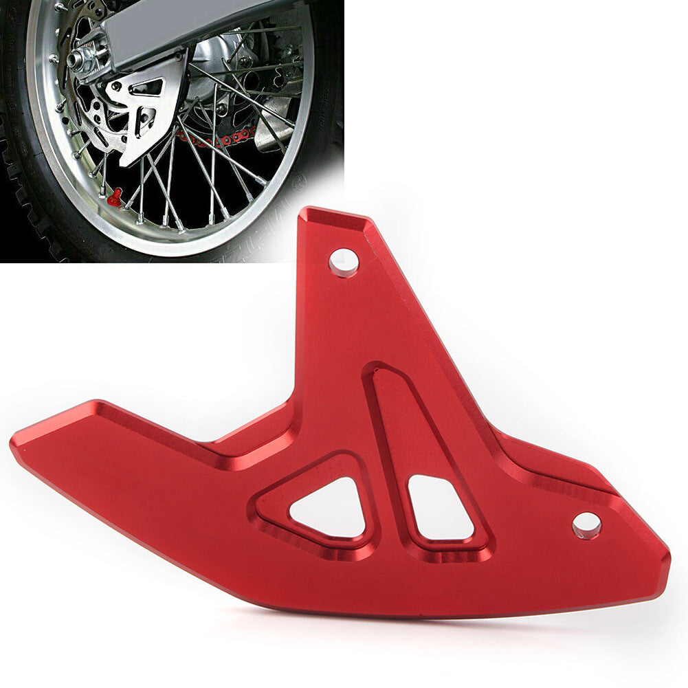 for Suzuki DRZ 400 SM 00-20 DRZ400/S/E Red Rear Brake Disc Guard Cover Protector