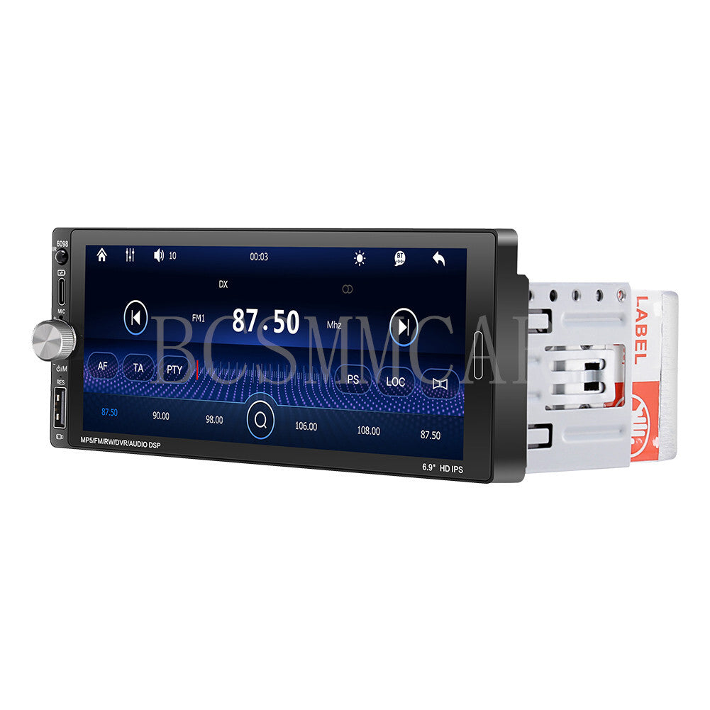 Stereo 6.9in Car Radio MP5 Player Touch Screen Bluetooth FM USB Mirror Link Cam