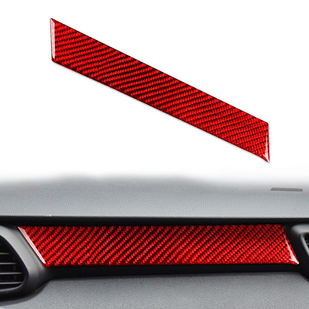 Carbon Fiber for Co -pilot Dashboard Cover Trim for Hyundai for Veloster JS N 2019-2023
