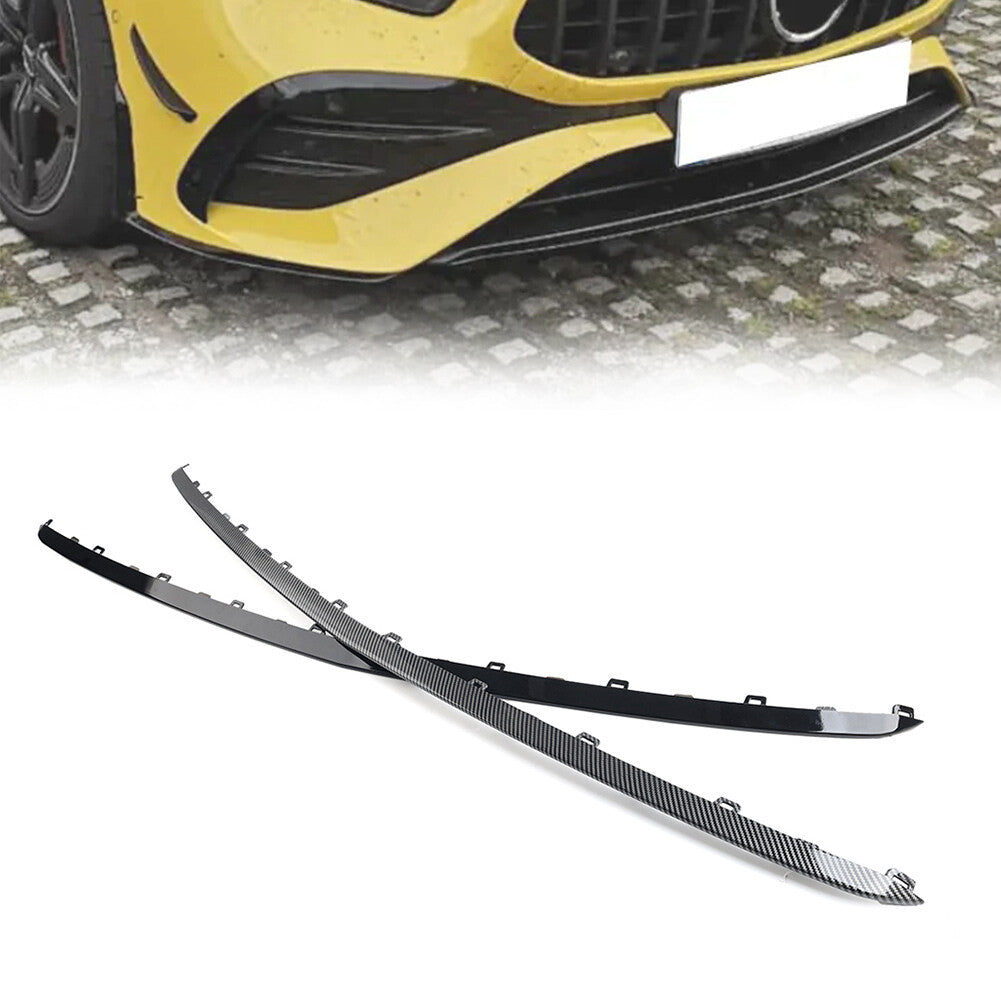 Middle Front Bumper Lip Molding Trim for Mercedes-Benz A Class W177 A180 A200