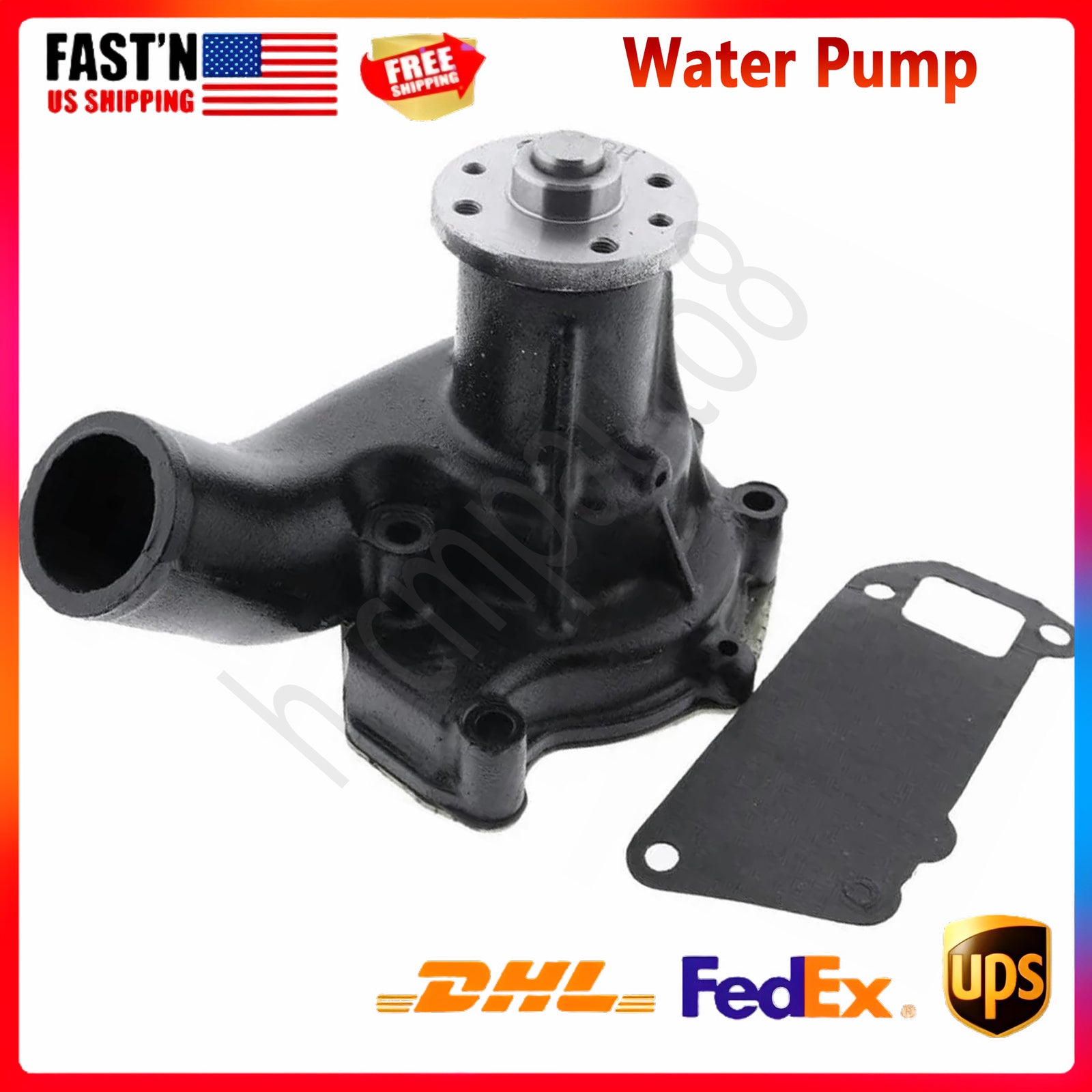 6 Holes Water Pump 1-13650016-1 1136500161 for ISUZU ZAX230 ZAX200 6BG1