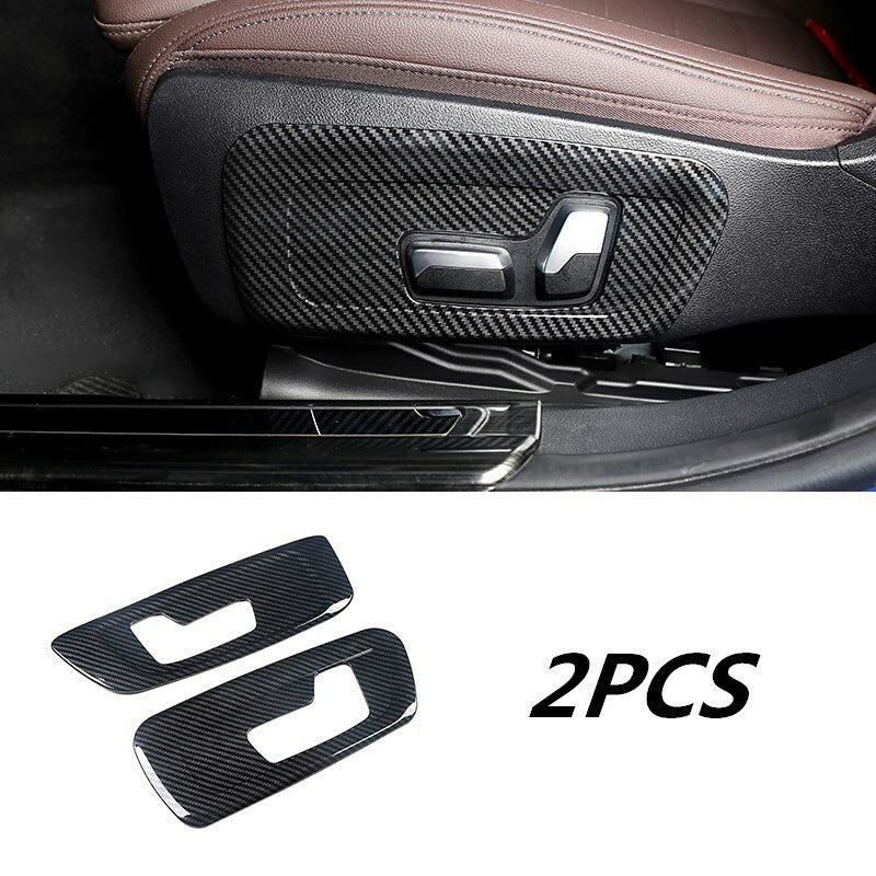 for BMW 3 Series G20 2019 2020 Carbon Fiber Car Interior for Seat Adjust Frame Trim