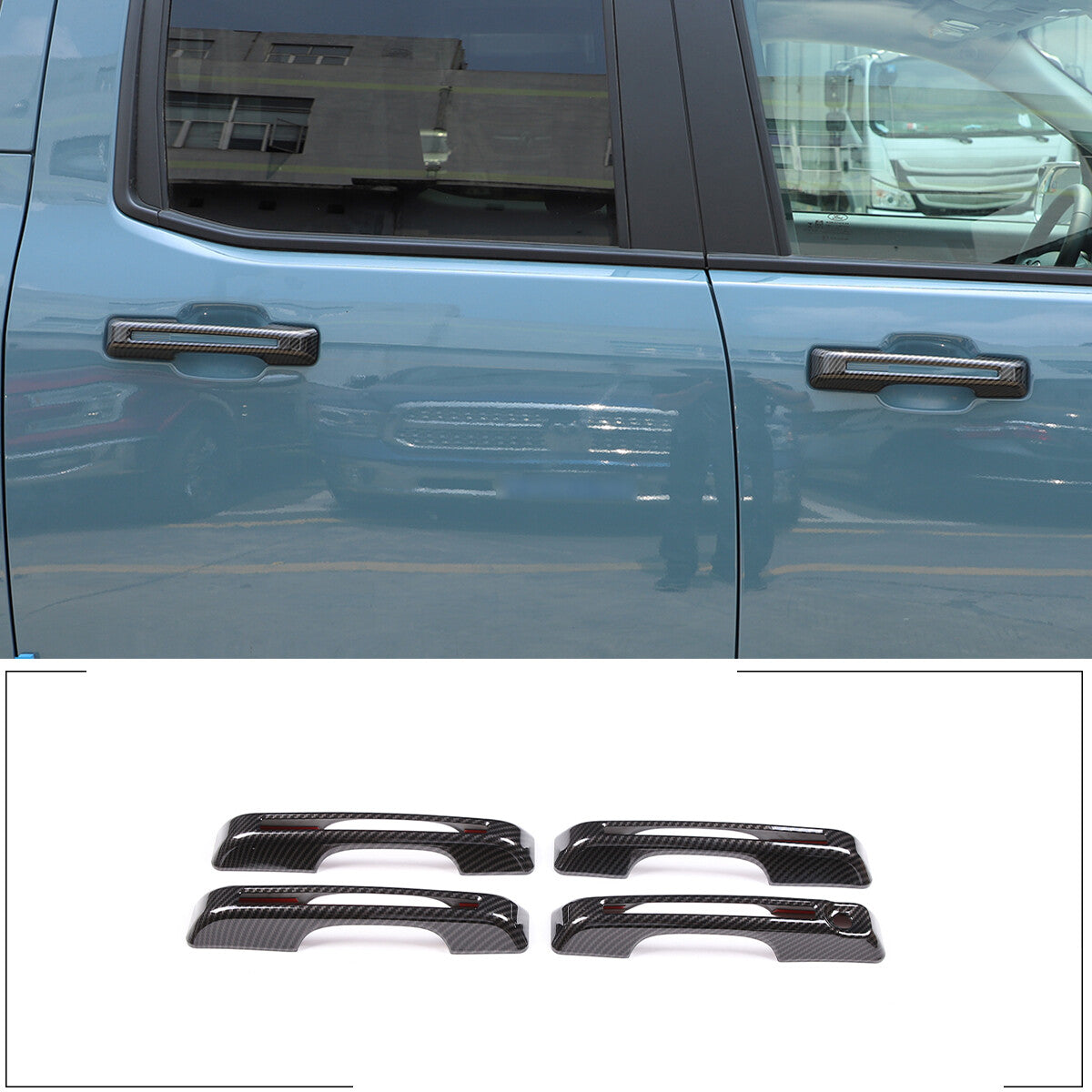 ABS carbon fiber center console dashboard trim for Corvette C7 2014-2019
