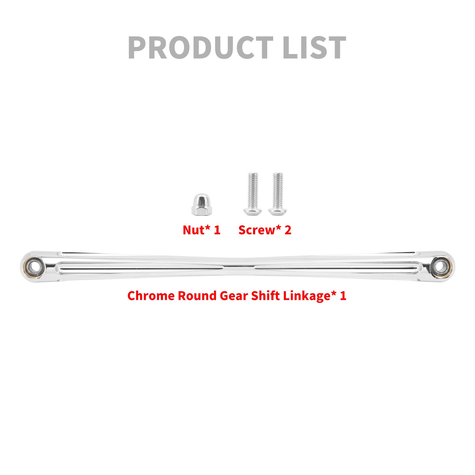 Chrome Gear Shifter Shift Linkage for Harley Touring Road Electra Glide 86-2023