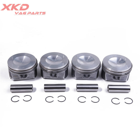 2.0T engine piston and ring kit suitable for Volkswagen for Passat , for Golf , for Jetta for Golf , for Audi A3, A4 BPY