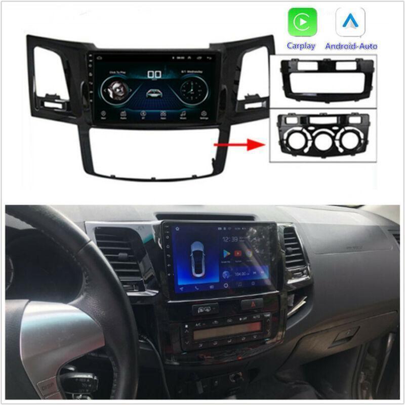 GPS Navi For 2005-14 for Toyota Fortuner Hilux Carplay 9 Android 10.1 Stereo Radio