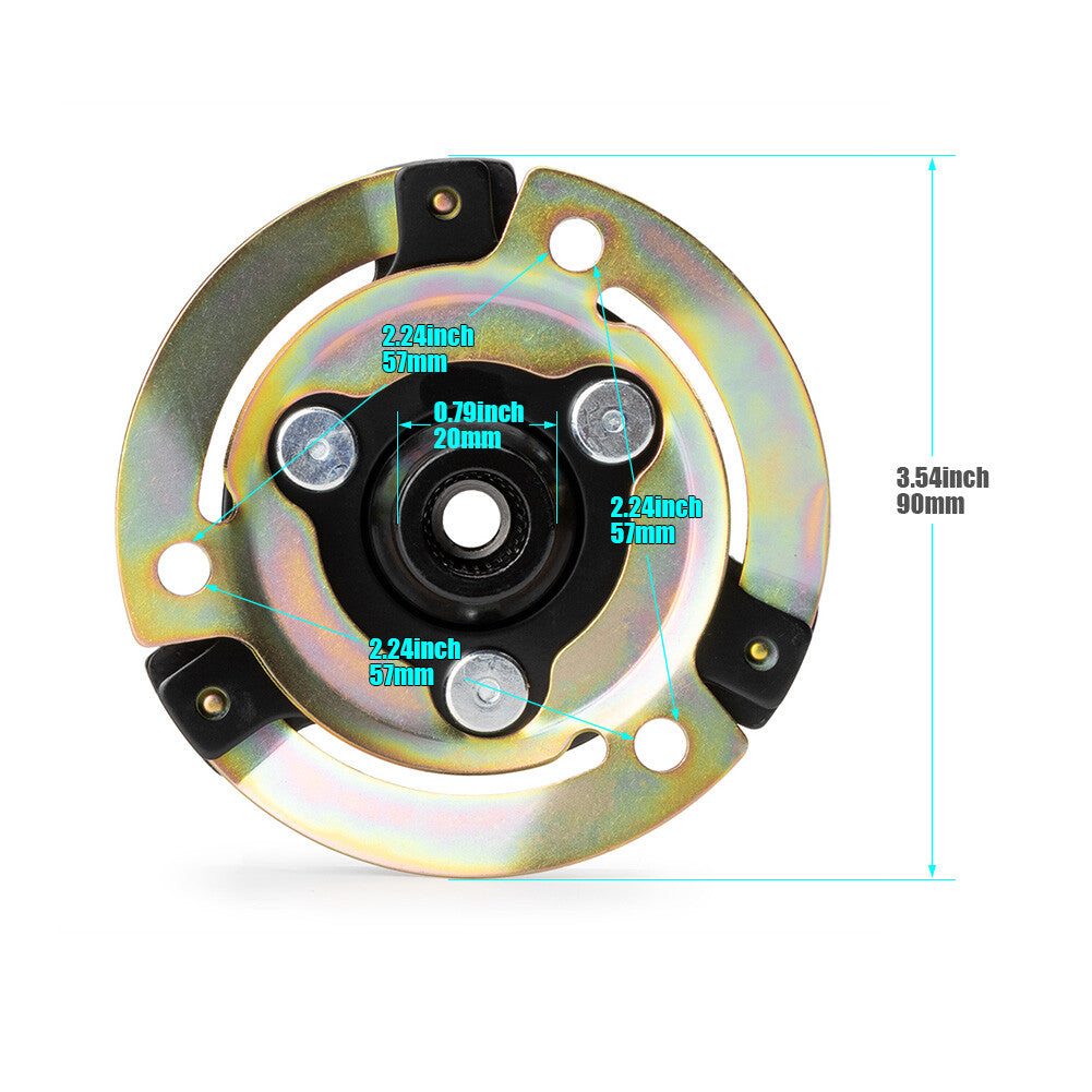 AC Air Conditioning Compressor Pulley Clutch for VW for AUDI 5N0820803 5N0820803A