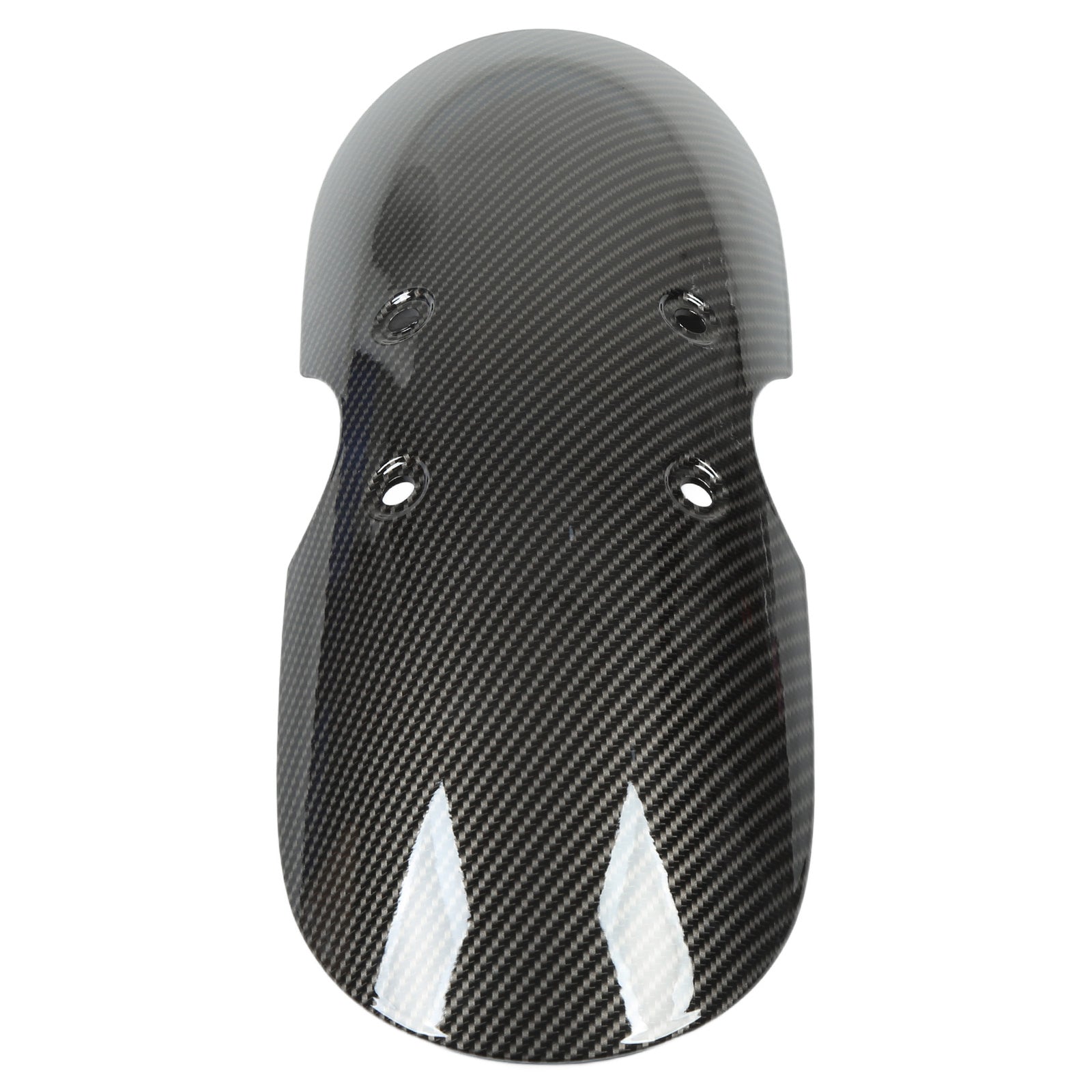 New Motorcycle Front Mudguard Carbon Fiber Style Mudflap Splash Extender For