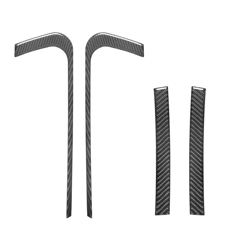 4XCarbon Fibre Front Door Trim Panel For Land for Range Rover Sport 2014-17