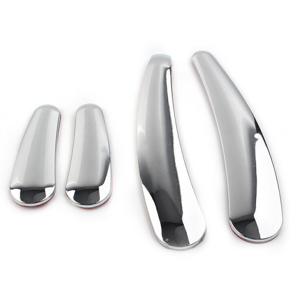 Curved Swingarm Frame Insert Set for Harley Softail Models 2008-up Chrome 4PCs