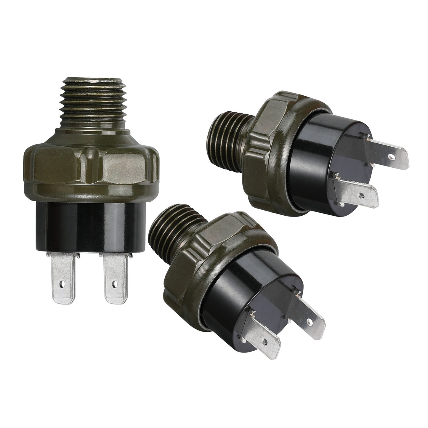 XRMXF 3pcs 110-145PSI Air Pressure Switch Tank Mount 1/4 for Train/Air Horn