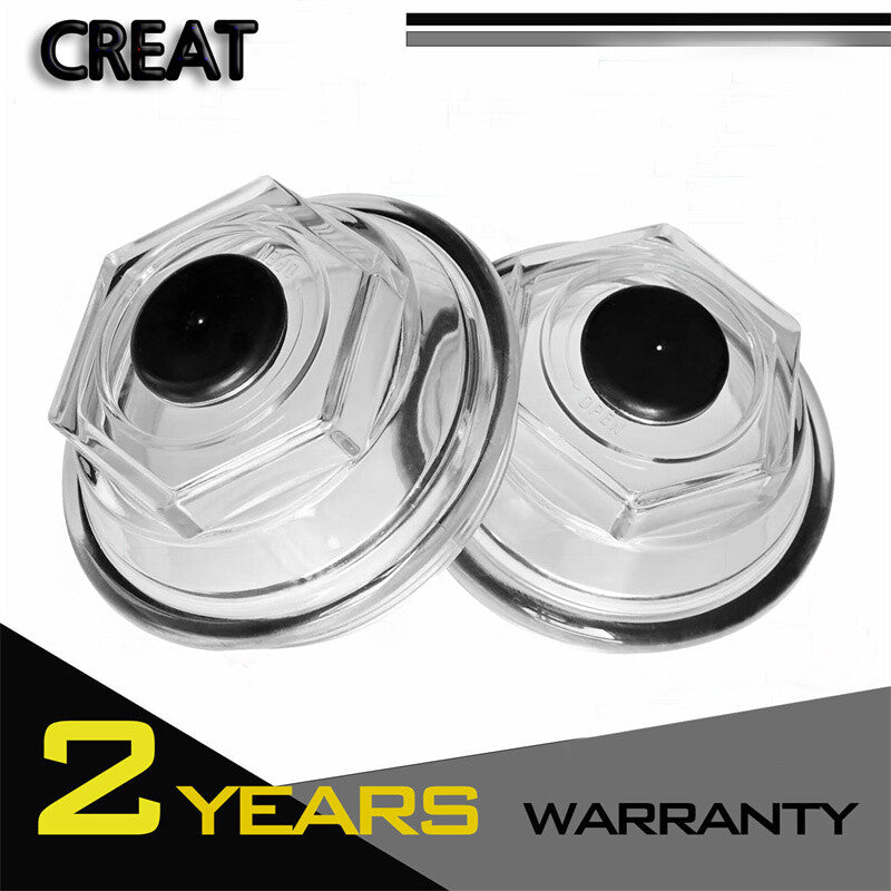 2X 3.5 Oil Bath Cap 21-88 Fit For Trailer Axle Dexter 9K 10K 8-415 430 Afr 2009