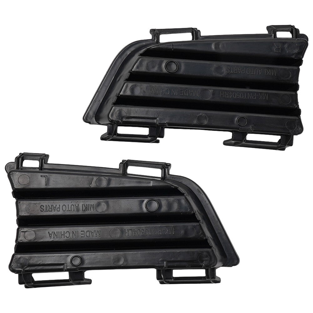 Direct Replacement Fog Light Cover Pair Left Right for Pontiac Vibe 2005 2008